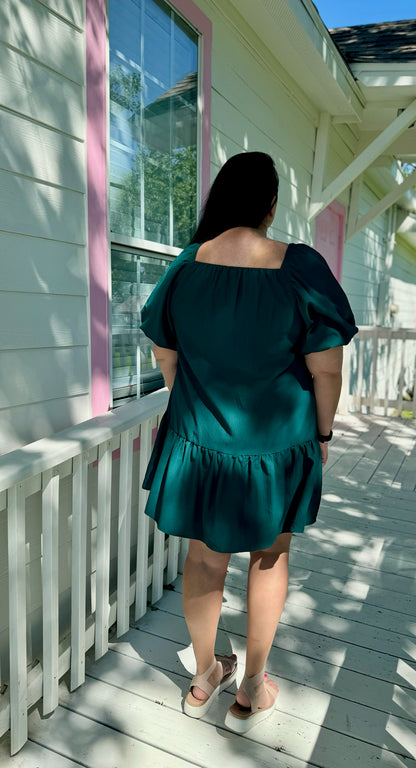 Emerald Girl Dress Plus