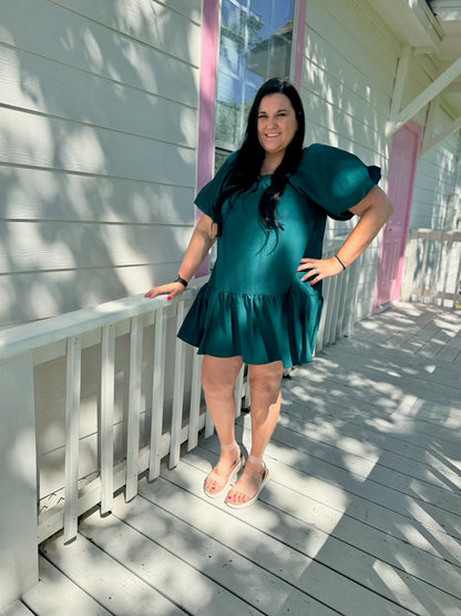 Emerald Girl Dress Plus