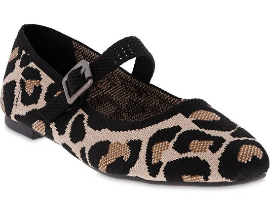 Mia Brita Leopard Flat