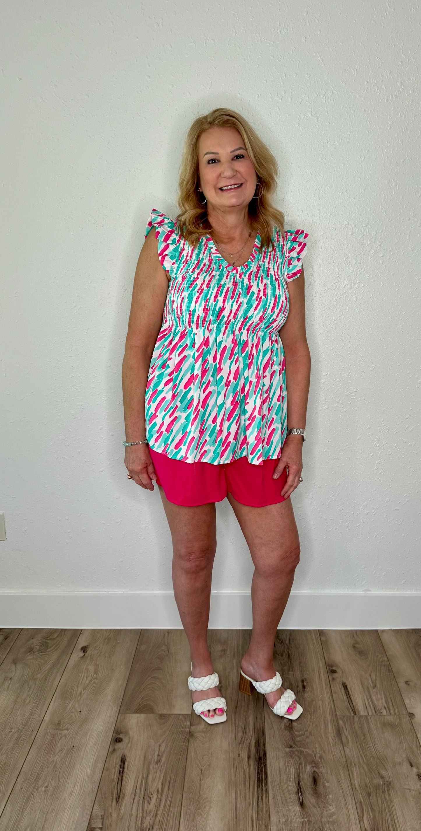 Fuchsia Mix Top