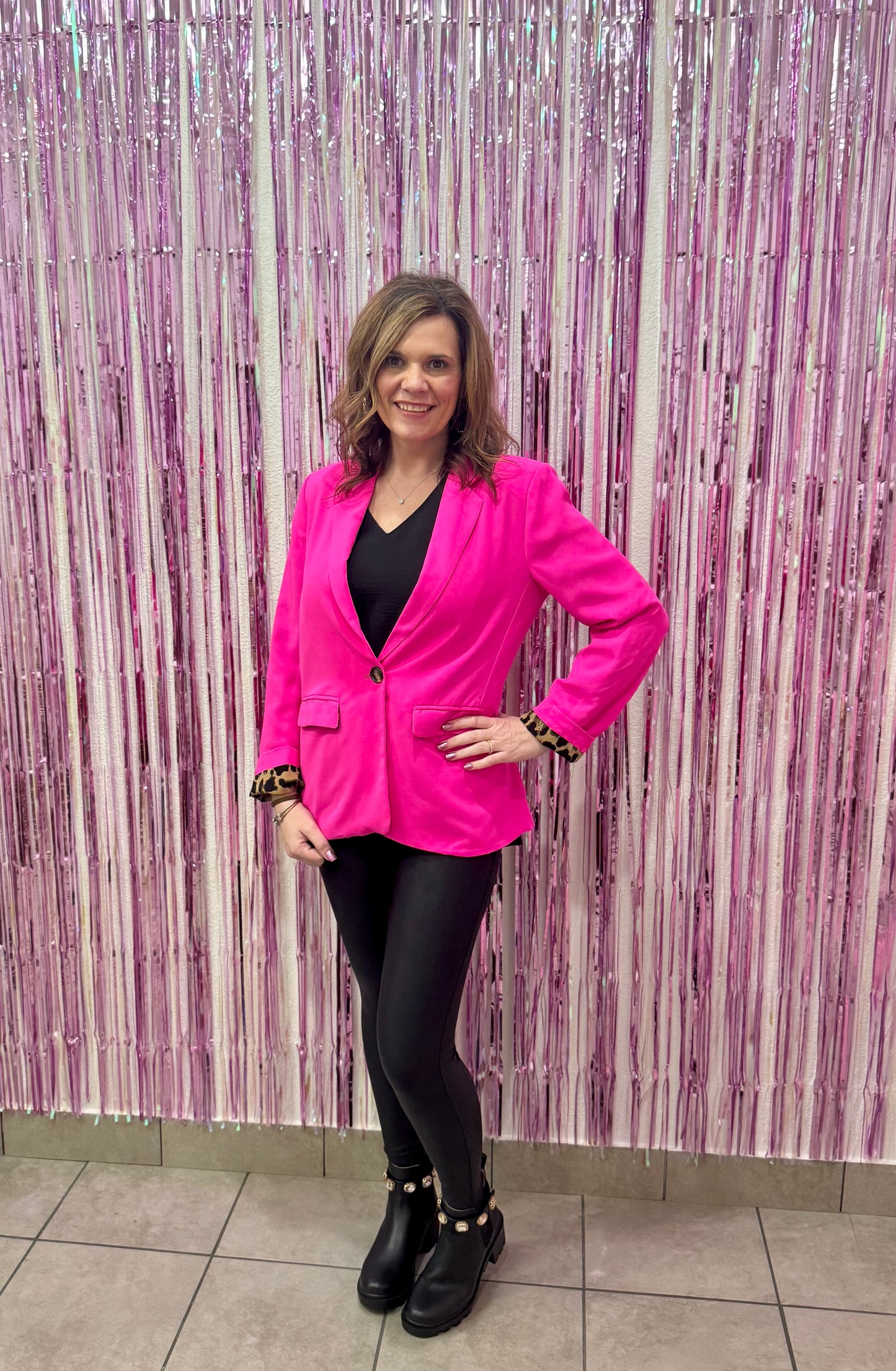 Hot Pink Blazer