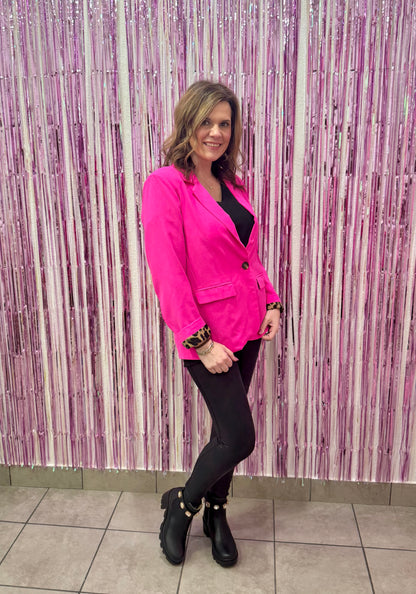 Hot Pink Blazer