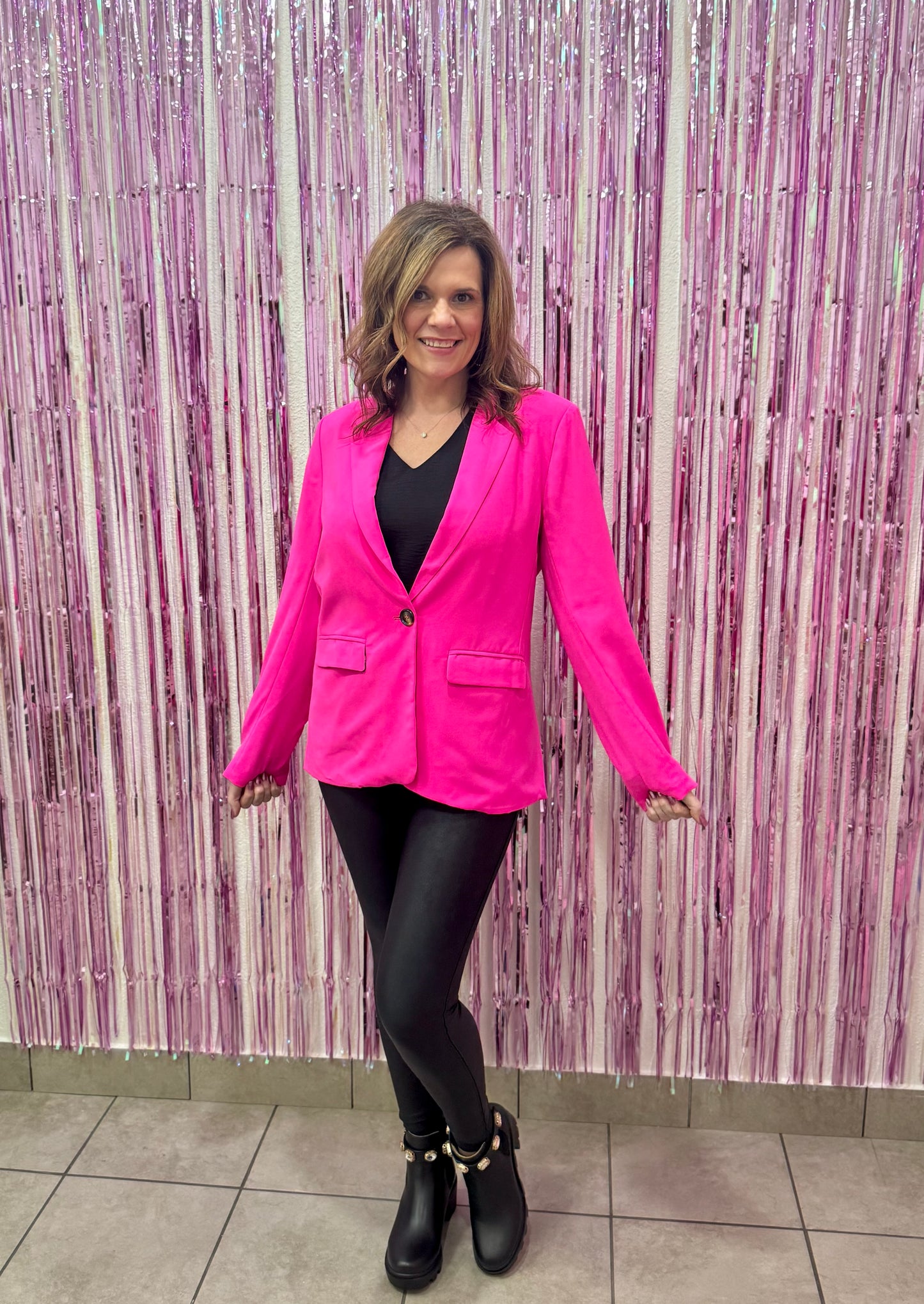 Hot Pink Blazer