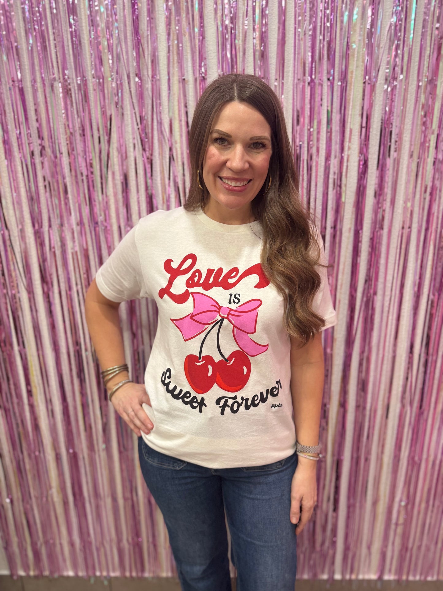 Love is Sweet Cherry Tee