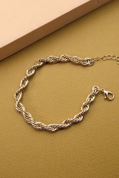 Classic Rope Chain Bracelet