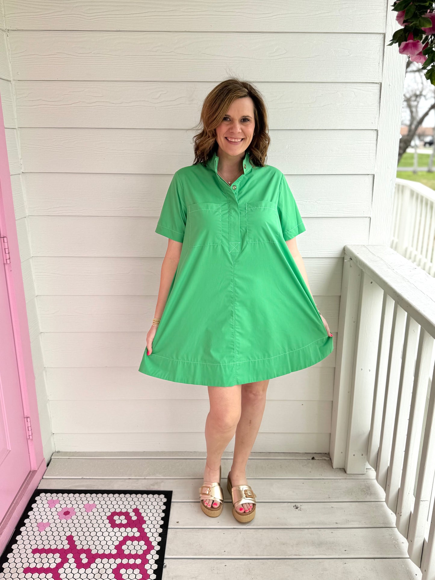 KB Green Dress