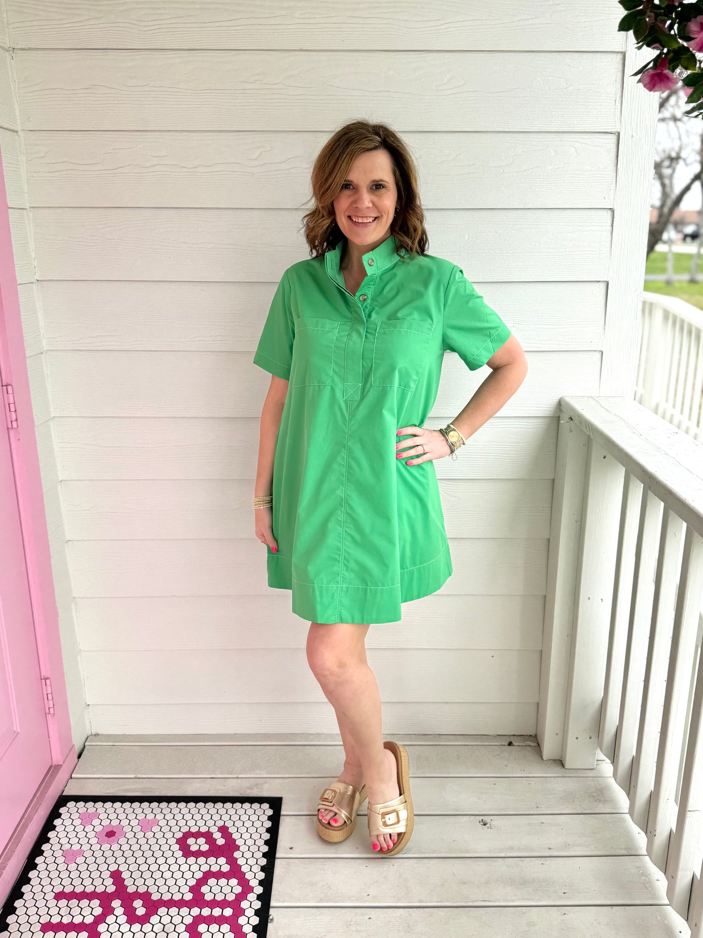 KB Green Dress