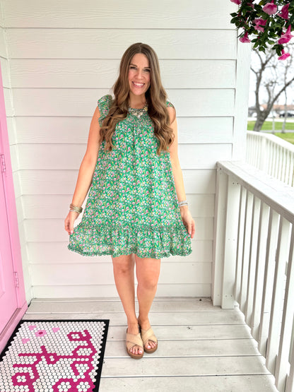 Green Is Spring Dress