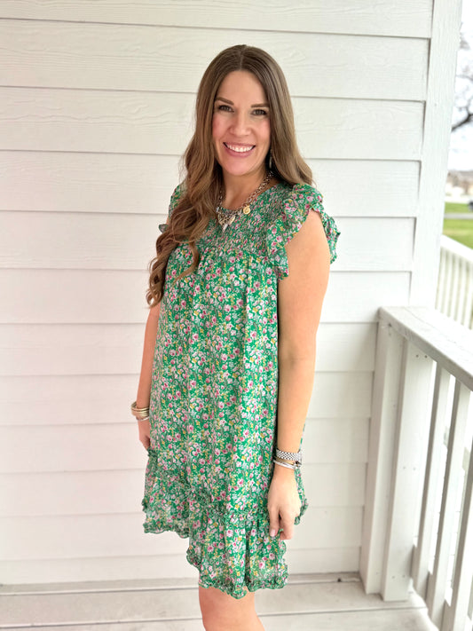 Green Is Spring Dress