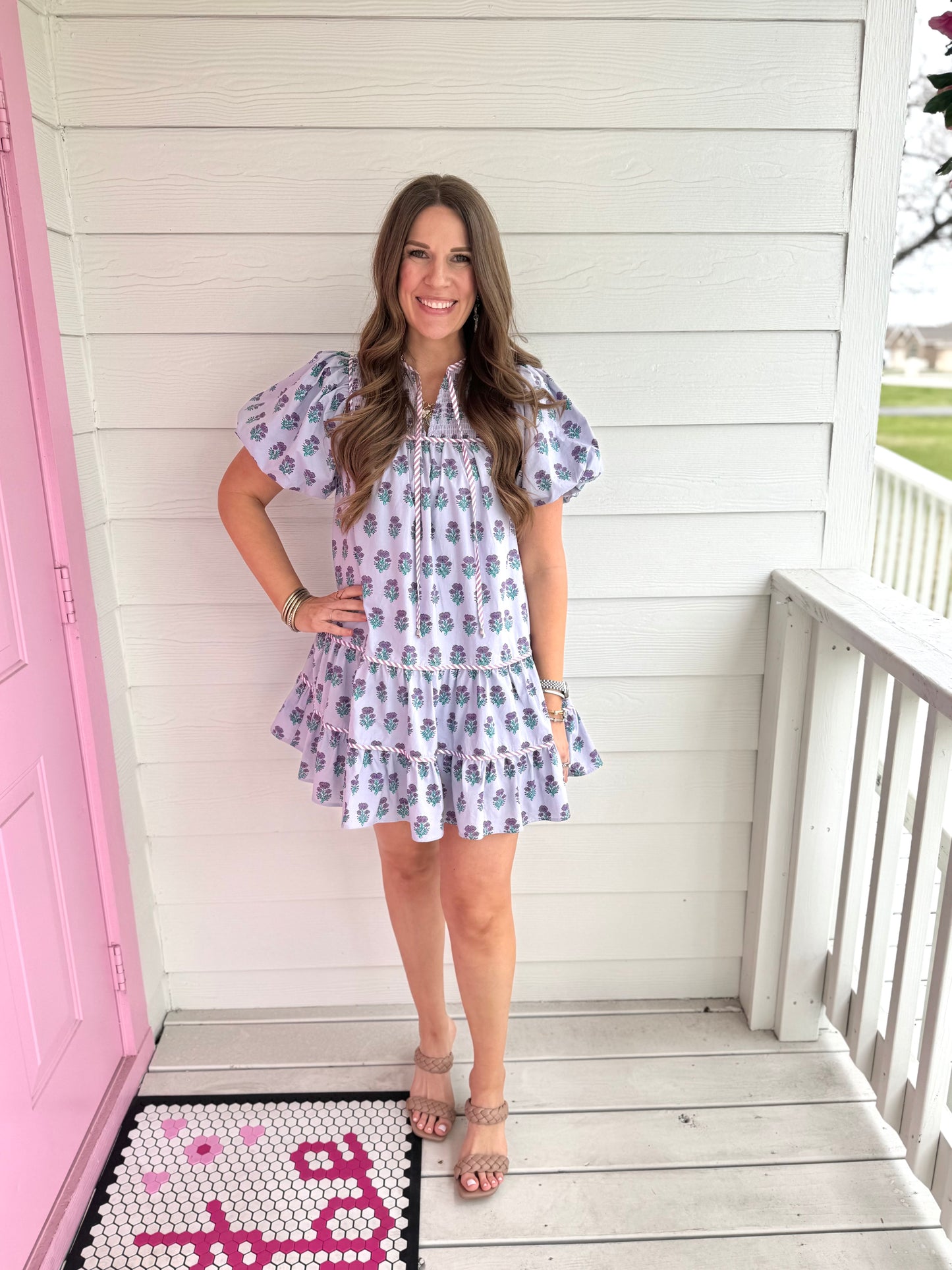 Patsy Print Midi Dress