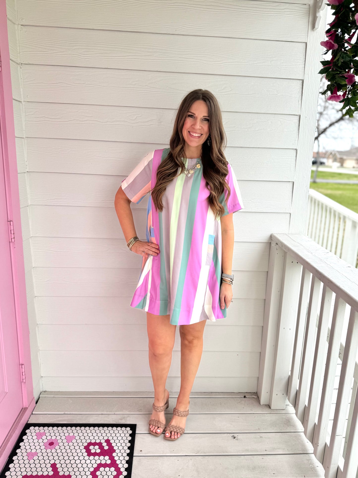 Pastel Cutie Mini Dress