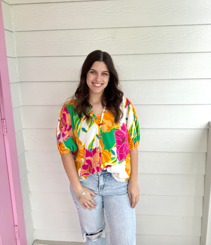 Spring Tropics Top