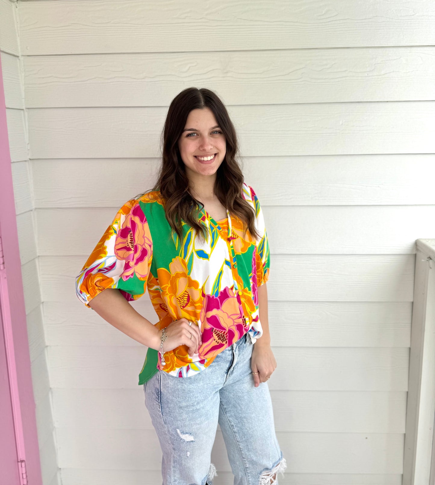 Spring Tropics Top