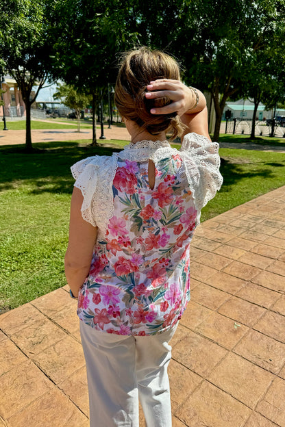 Penelope Floral Top