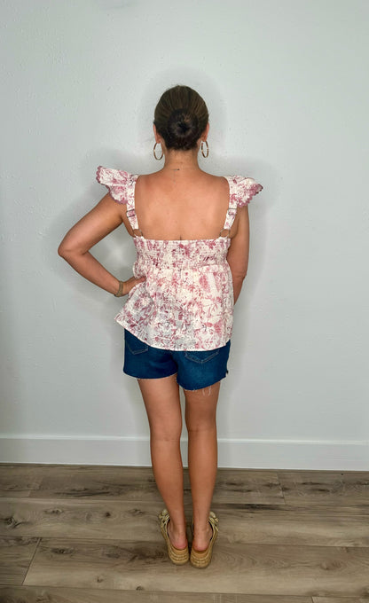 Slate Rose Top