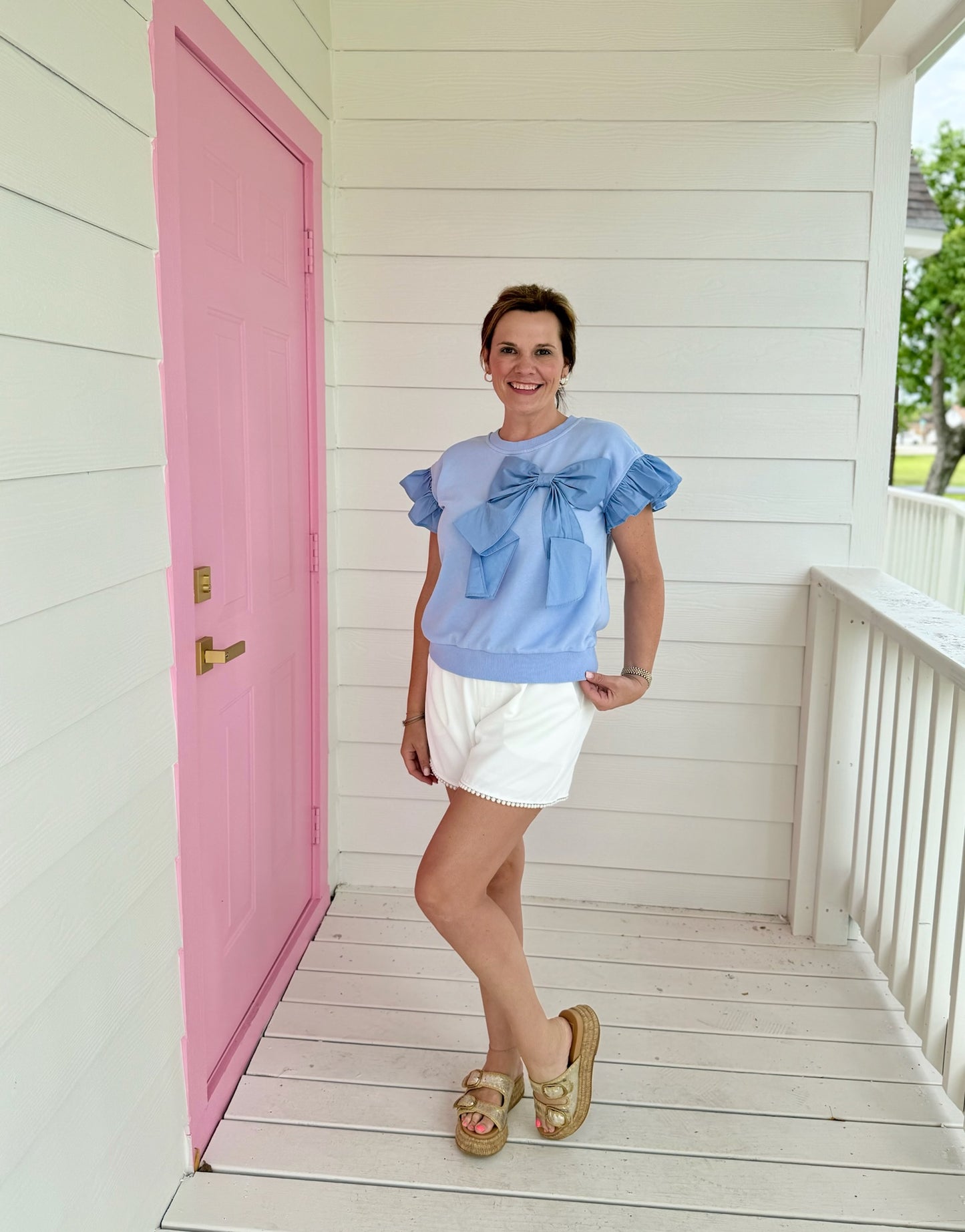 White Pearl Shorts