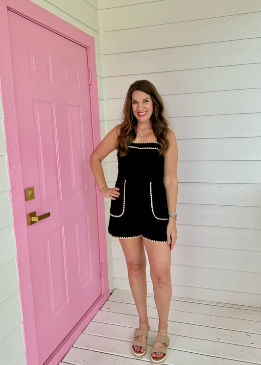 Retro Girl Romper