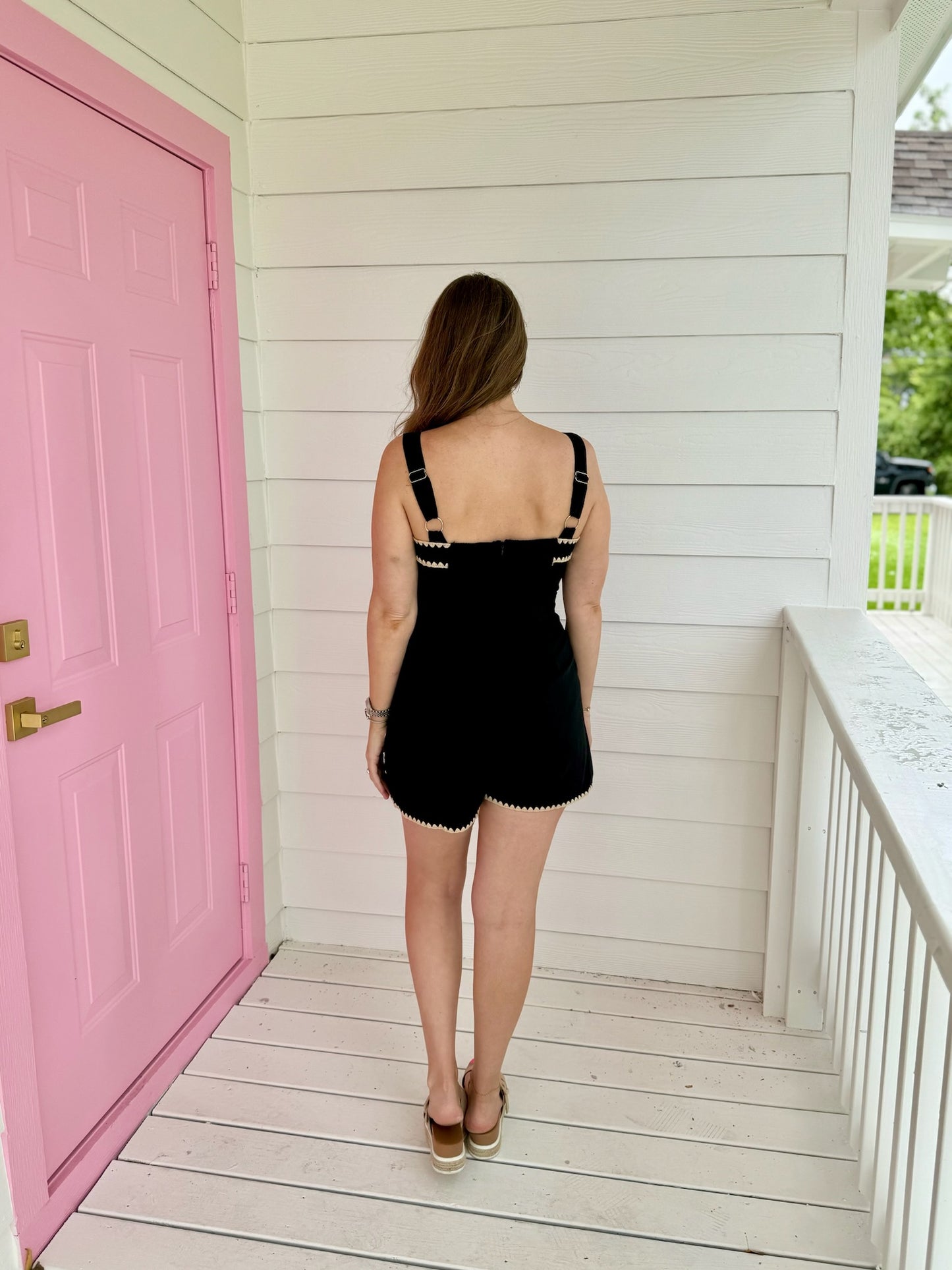 Retro Girl Romper