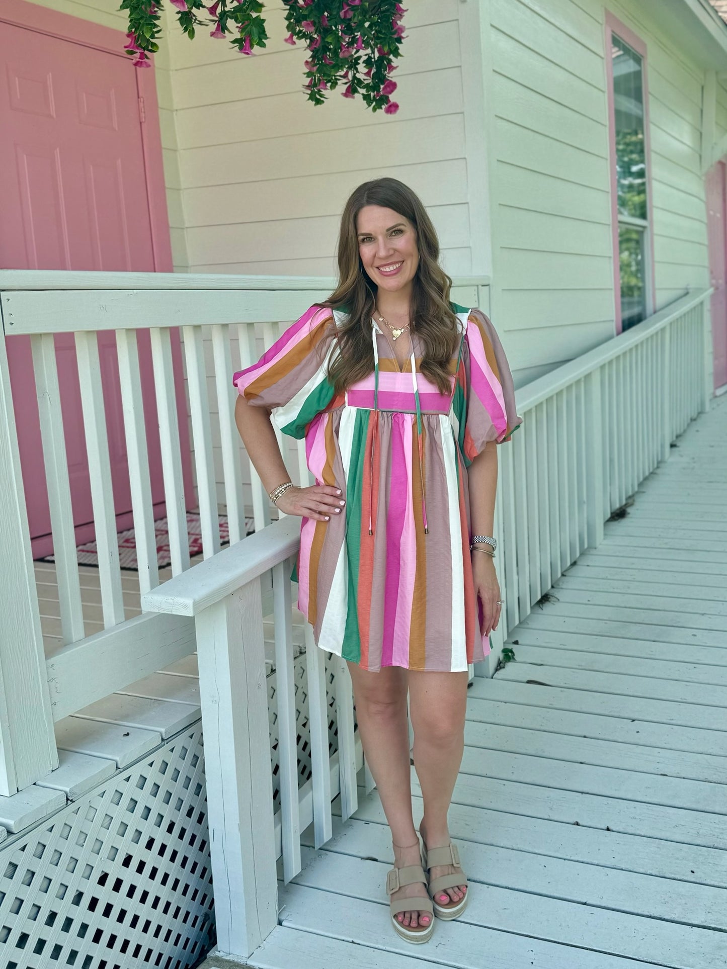 Shannon Stripe Dress