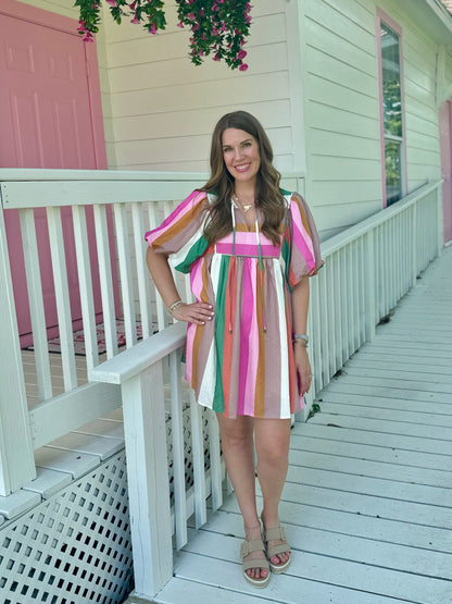 Shannon Stripe Dress