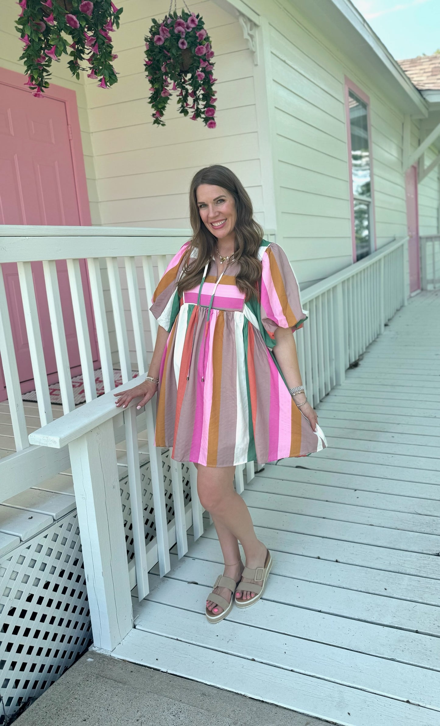 Shannon Stripe Dress