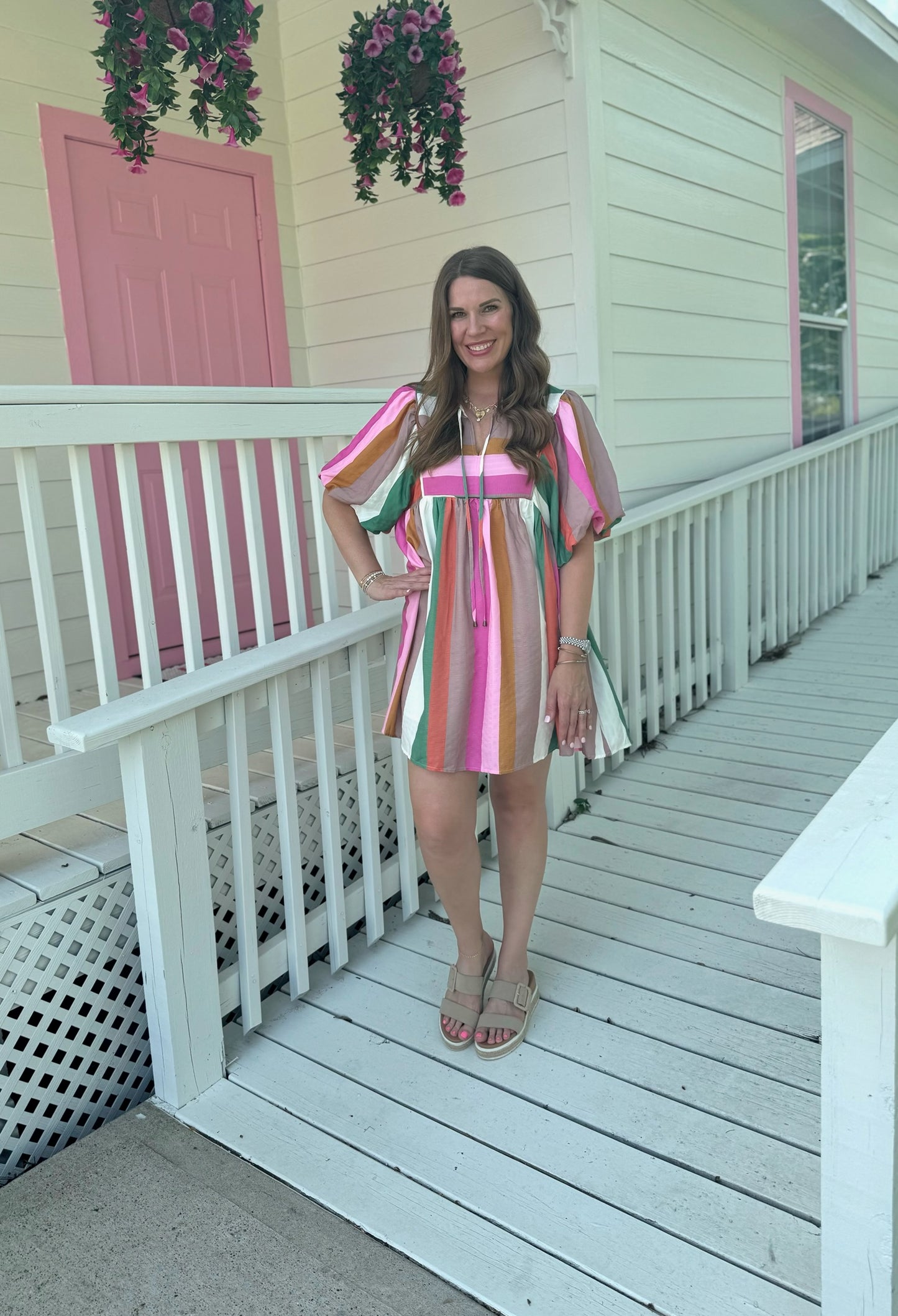 Shannon Stripe Dress