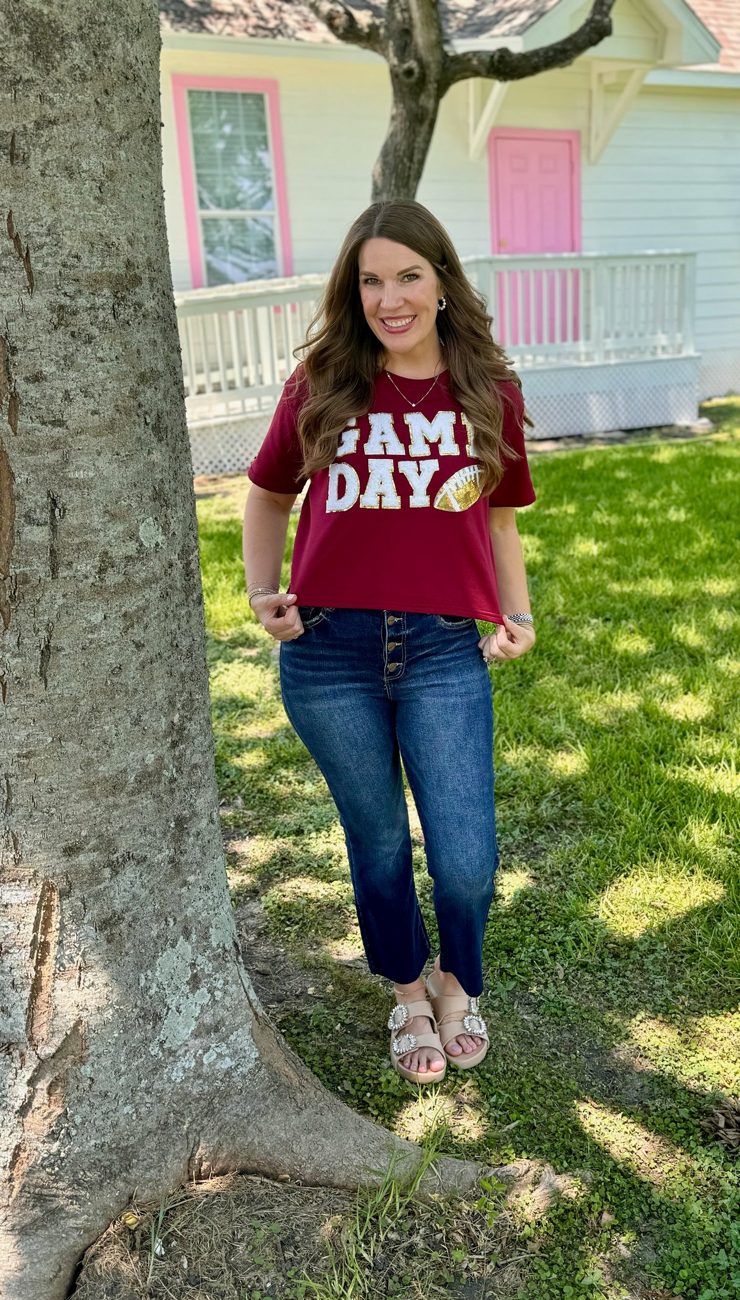 Game Day Sparkle Tee