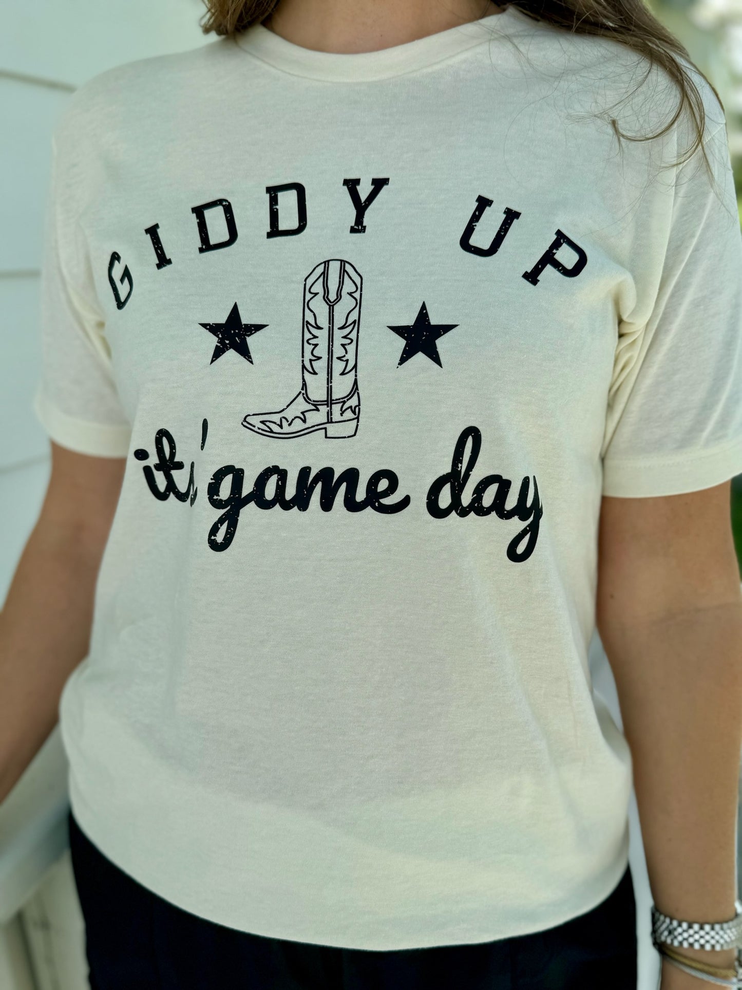 Giddy Up It’s Game Day Tee