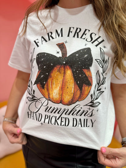 Farm Fresh Pumpkins Oversized Tee