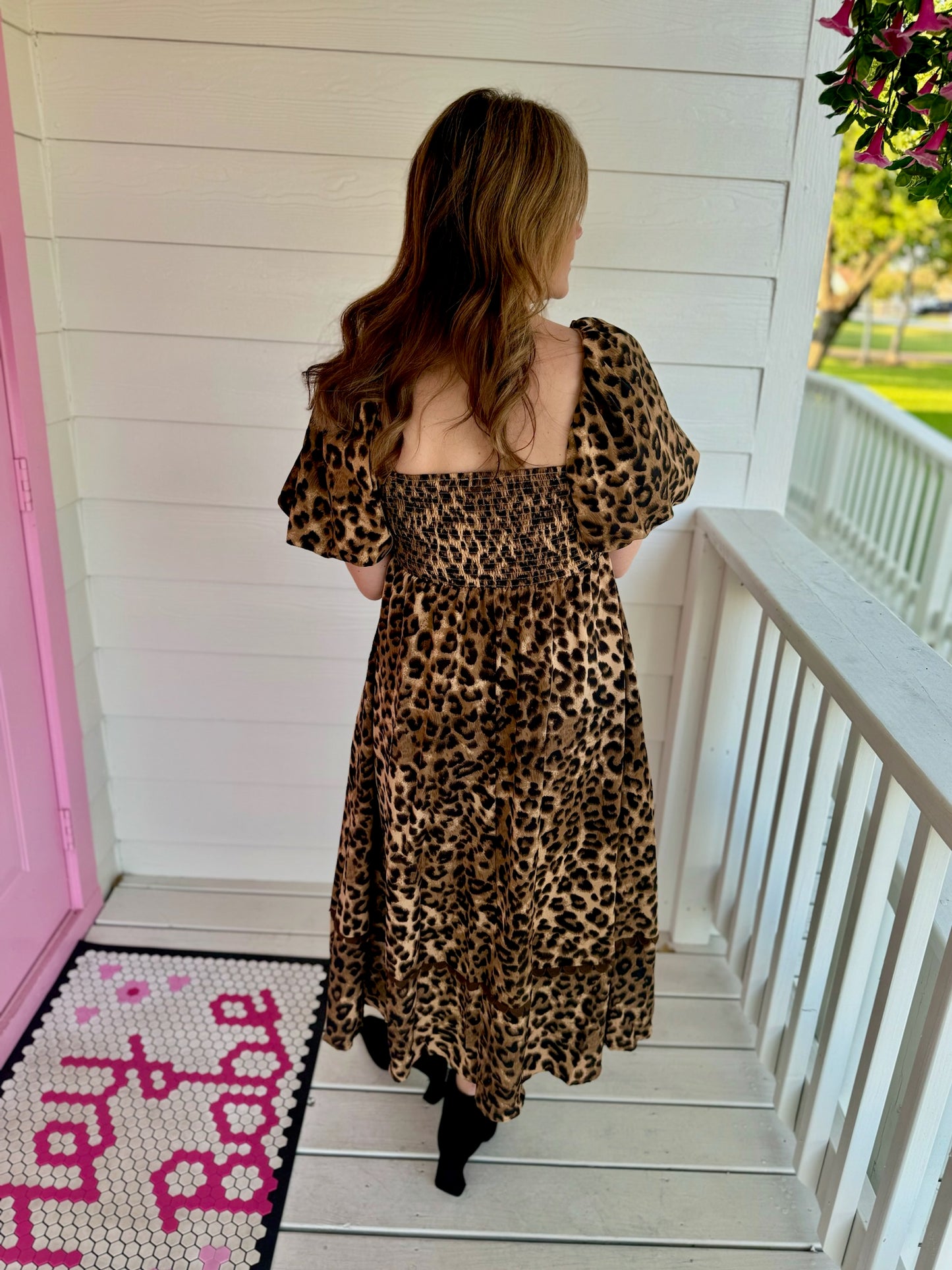 Leopard Midi Dress