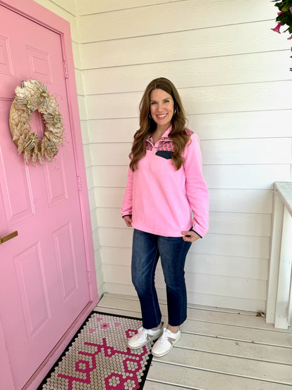 Pink Poppy Pullover